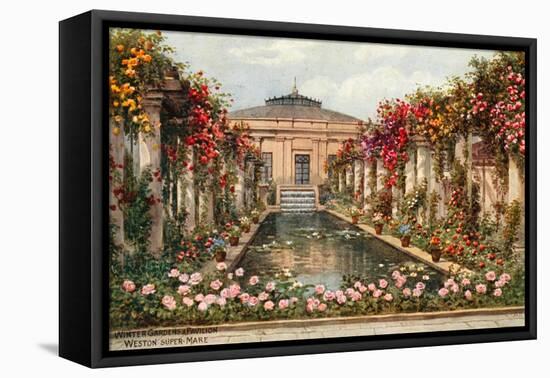 Winter Gardens and Pavilion, Weston-Super-Mare-Alfred Robert Quinton-Framed Premier Image Canvas