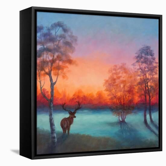 Winter Glow, 2017,-Lee Campbell-Framed Premier Image Canvas