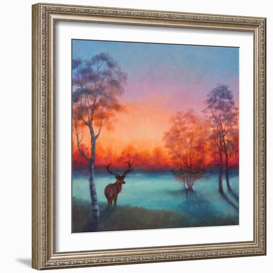 Winter Glow, 2017,-Lee Campbell-Framed Giclee Print