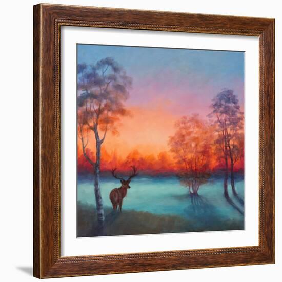 Winter Glow, 2017,-Lee Campbell-Framed Giclee Print