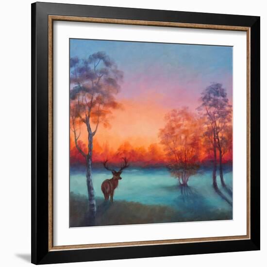 Winter Glow, 2017,-Lee Campbell-Framed Giclee Print