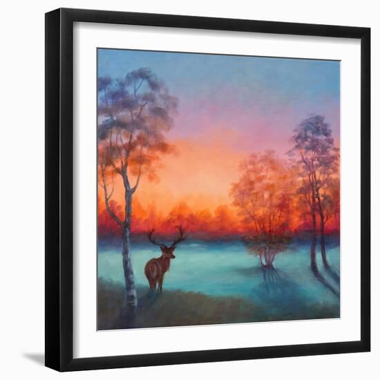 Winter Glow, 2017,-Lee Campbell-Framed Giclee Print