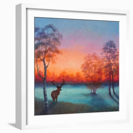 Winter Glow, 2017,-Lee Campbell-Framed Giclee Print