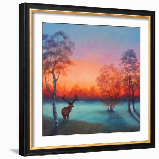 Winter Glow, 2017,-Lee Campbell-Framed Giclee Print