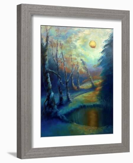 Winter Glow, 2019,-Lee Campbell-Framed Giclee Print