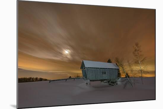 Winter Glow-Michael Blanchette-Mounted Photographic Print