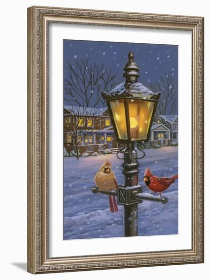 Winter Glow-William Vanderdasson-Framed Giclee Print