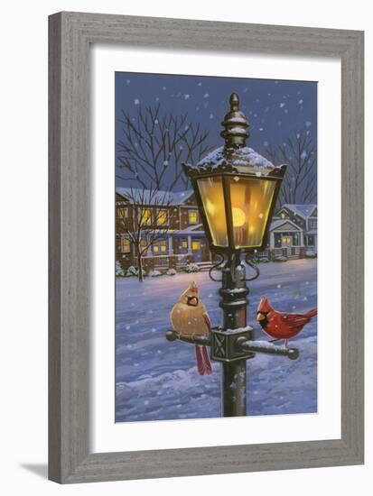 Winter Glow-William Vanderdasson-Framed Giclee Print