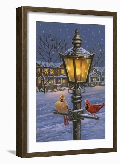 Winter Glow-William Vanderdasson-Framed Giclee Print