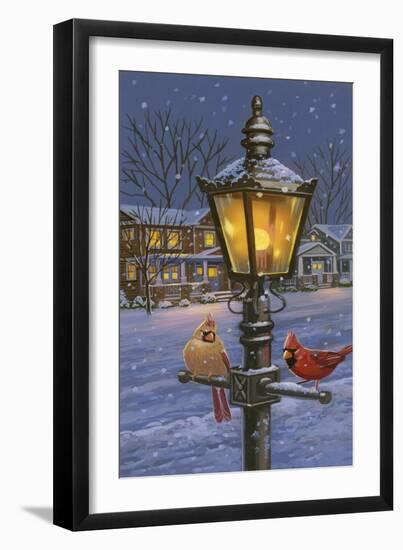 Winter Glow-William Vanderdasson-Framed Giclee Print