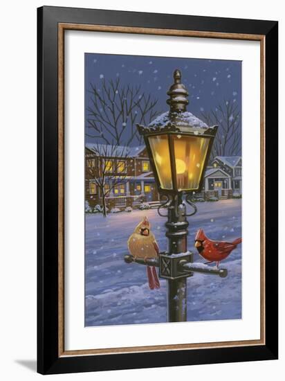 Winter Glow-William Vanderdasson-Framed Giclee Print