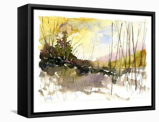 Winter Glow-null-Framed Premier Image Canvas