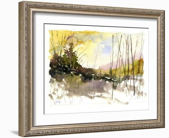 Winter Glow-null-Framed Giclee Print