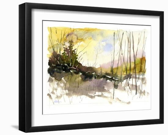 Winter Glow-null-Framed Giclee Print