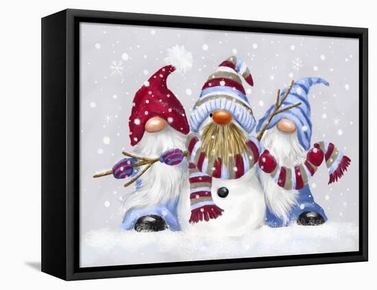 Winter Gnomes-MAKIKO-Framed Premier Image Canvas