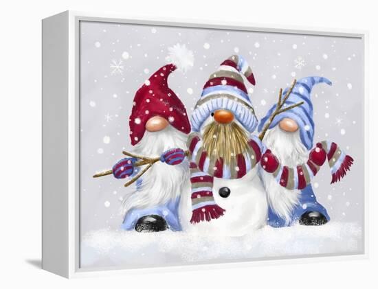 Winter Gnomes-MAKIKO-Framed Premier Image Canvas