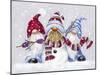Winter Gnomes-MAKIKO-Mounted Giclee Print