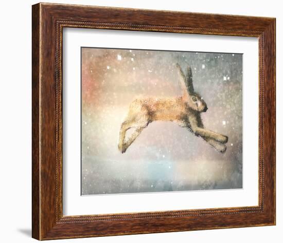 Winter Hare-Claire Westwood-Framed Art Print