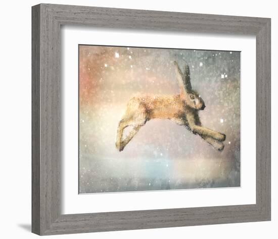 Winter Hare-Claire Westwood-Framed Art Print