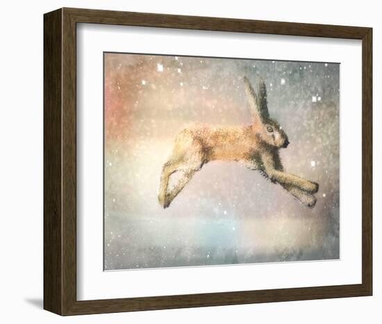 Winter Hare-Claire Westwood-Framed Art Print