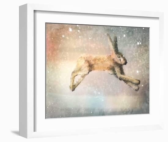 Winter Hare-Claire Westwood-Framed Art Print