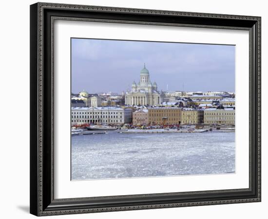 Winter, Helsinki, Finland, Scandinavia, Europe-Gavin Hellier-Framed Photographic Print