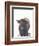 Winter Highland Cow-Leah Straatsma-Framed Premium Giclee Print