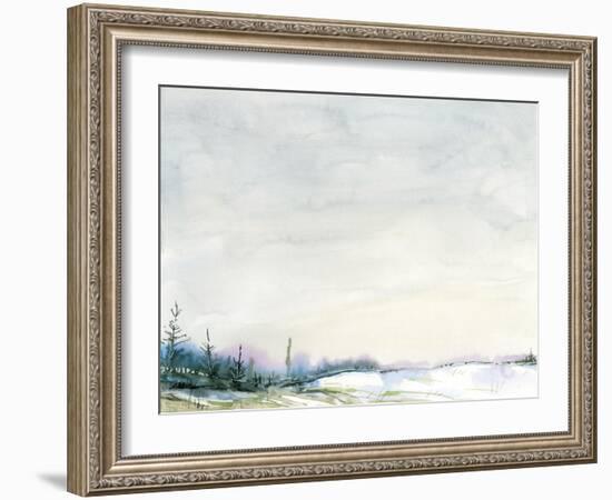 Winter Hike-null-Framed Giclee Print