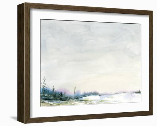 Winter Hike-null-Framed Giclee Print