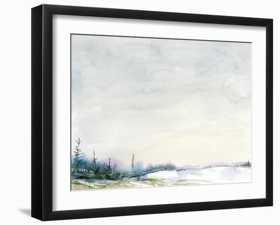 Winter Hike-null-Framed Giclee Print