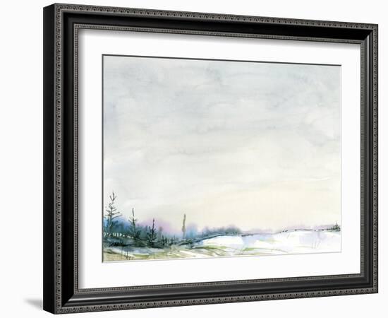 Winter Hike-null-Framed Giclee Print