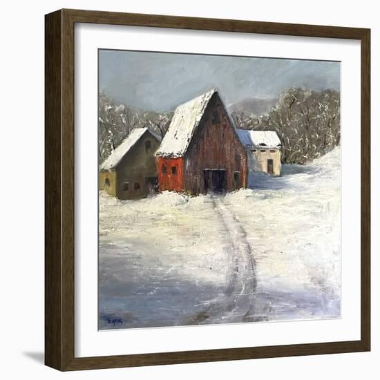 Winter Homestead I-Marilyn Wendling-Framed Art Print