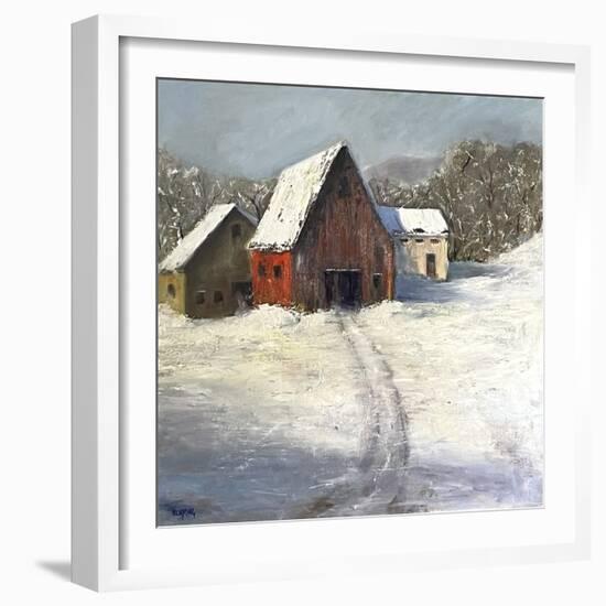 Winter Homestead I-Marilyn Wendling-Framed Art Print