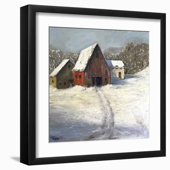 Winter Homestead I-Marilyn Wendling-Framed Art Print