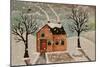 Winter House-Karla Gerard-Mounted Giclee Print