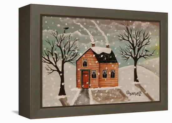 Winter House-Karla Gerard-Framed Premier Image Canvas