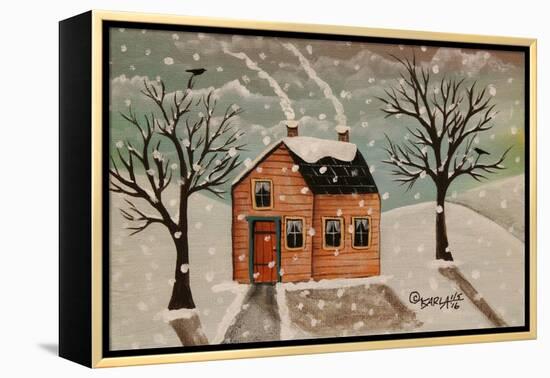 Winter House-Karla Gerard-Framed Premier Image Canvas