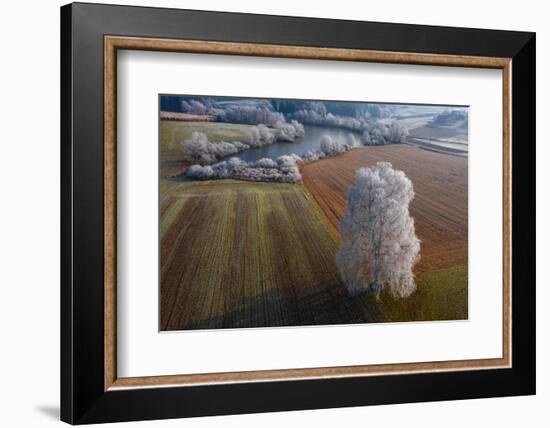 Winter idyll-Jure Kravanja-Framed Photographic Print