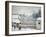 Winter in Louveciennes-Alfred Sisley-Framed Giclee Print