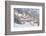 Winter in Swiss Alps (Flumserberg, St. Gallen, Switzerland)-swisshippo-Framed Photographic Print