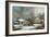 Winter in the Country - a Cold Morning, New England-Currier & Ives-Framed Giclee Print