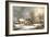 Winter in the Country a Cold Morning-Currier & Ives-Framed Giclee Print