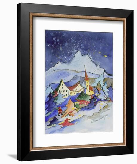 Winter in the Mountains 2001-Annette Bartusch-Goger-Framed Giclee Print