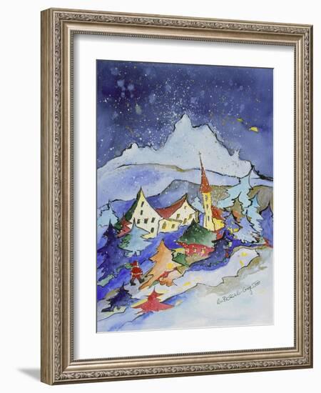 Winter in the Mountains 2001-Annette Bartusch-Goger-Framed Giclee Print