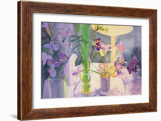 Winter Iris-Claire Spencer-Framed Giclee Print