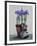 Winter Irises and Zebra-Christopher Ryland-Framed Giclee Print