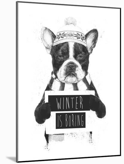 Winter is Boring-Balazs Solti-Mounted Giclee Print