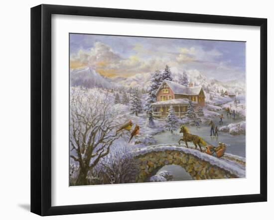 Winter Joy-Nicky Boehme-Framed Giclee Print