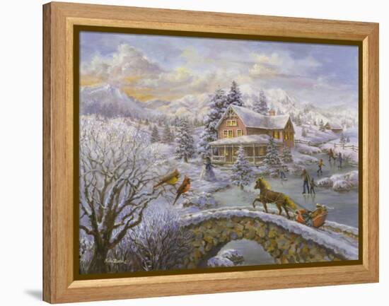 Winter Joy-Nicky Boehme-Framed Premier Image Canvas