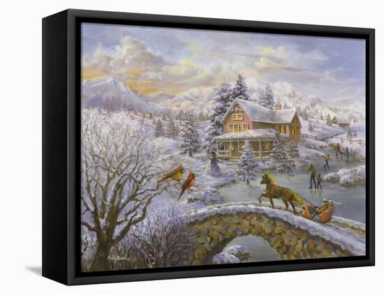 Winter Joy-Nicky Boehme-Framed Premier Image Canvas